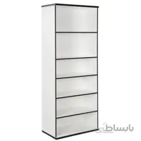 کتابخانه شش طبقه مدل ستاره