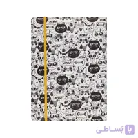 دفتر پارچه ای خط دار P2573