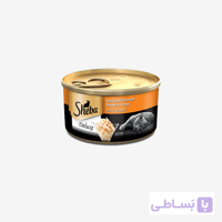 کنسرو شبا با تکه ها ریز گوشت مرغ SHEBA Chicken with Finer Flakes