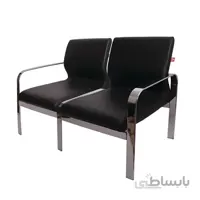 مبلمان اداری دو نفره دسته فلزی آروکو مدل S912