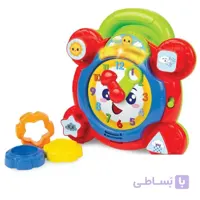 اسباب بازی ساعت یادگیری اعداد کودک وین فان Winfun