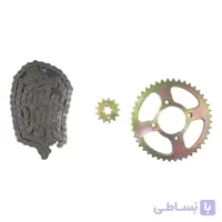 ست دنده زنجیر موتور سیکلت سایز 428H-130L مناسب برای آپاچی