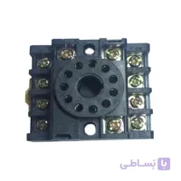 سوکت رله 11 پین گرد مدل PF113A