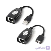 افزایش طول USB تا 50 متر از طریق کابل شبکه مدل USB-RJXT
