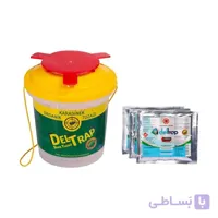 تله سطلی مگس دلتراپ با پودر جاذب مگس