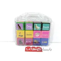 بازی فکری پازل کیفی شیشه ای حیوانات