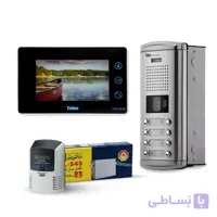 پکیج کامل آیفون تصویری مانیتور 7 اینچ مدل 2070 و پنل سپهر تابا الکترونیک