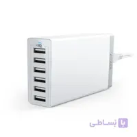 شارژر رومیزی انکر 6 خروجی