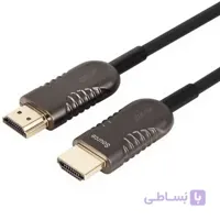 کابل HDMI v2.0 فیبر نوری یونیتک مدل Y-C1035BK به طول 70 متر