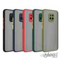 گارد محافظ لنز دار سیلیکونی پشت مات گوشی شیائومی Note 9 Pro - 9s