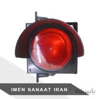 چراغ چشمک زن تک خانه ترافیکی لامپی