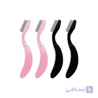 شانه فلزی تاشو لیفت مژه و ابرو