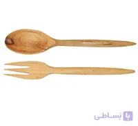 قاشق چنگال چوبی