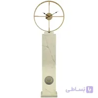 ساعت ایستاده و کنار سالنی لوتوس مدل 14140 سفید