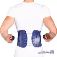 کمربند طبی سایبرتک (قرقره ایی) تن یار کد 4360 - فری سایز
