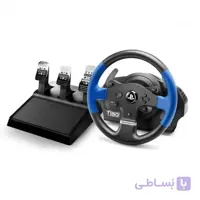 دسته فرمان و پدال بازی تراست مستر مدل T150 PRO Force Feedback برای PC و پلی استیشن
