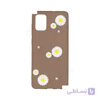 قاب گوشی سیلیکونی گل دار برند سامسونگ مدل A71 (4G)