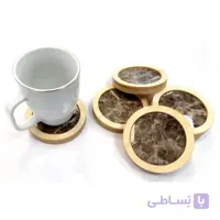 زیر لیوان چوبی رایکا