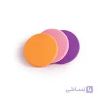 پد اسفنجی آرایشی 3 تکه مدل دایره‌ای (BIOL)