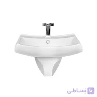 روشویی نیم پایه مروارید مدل کاتیا 67