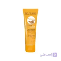 کرم ضد آفتاب بایودرما رنگی مدل PHOTODERM MAX باSPF100 حجم 40 میلی لیتر ا Bioderma sunscreen model Photoderm MAX SPF100 with a volume of 40 ml