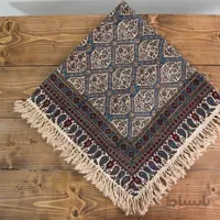 سفره قلمکار صدری 100 * 100 سانتی متر کد S-gh09 صادراتی