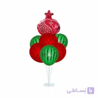 استند بادکنک 7 شاخه طرح شب یلدا مدل STA301