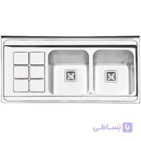 سینک ایلیا استیل مدل 1064 روکار