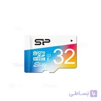 کارت حافظه microSDHC سیلیکون پاور مدل Elite کلاس 10 استاندارد UHC-I U1 سرعت 100MBps ظرفیت 32 گیگابایت