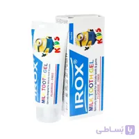 خمیر دندان ژله‌ای کودک مخصوص دندان‌های شیری ایروکس ا Milk Tooth Gel IROX