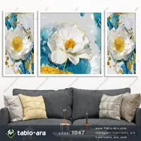 مجموعه تابلو دکوراتیو سه عددی کد 1047