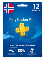 تایم کارت پلی استیشن پلاس 12 ماهه / 365 روزه نروژ (Norway)