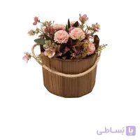 سطل چوبی کوچک طناب دار
