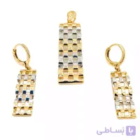 نیم ست زنانه ژوپینگ طرح رولکس دو رنگ کد 4391