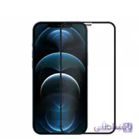 گلس آیفون IPHONE 12 PRO MAX مدل شیشه ای فول تمام صفحه
