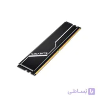 رم دسکتاپ DDR4 تک کاناله 2666 مگاهرتز CL16 گیگابایت مدل GP-GR26C16S8K1HU408 ظرفیت 8 گیگابایت ا Gigabyte GP-GR26C16S8K1HU408 DDR4 2666MHz CL16 Single Channel Desktop RAM 8GB