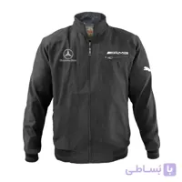 کاپشن بهاری مشکی بنز amg