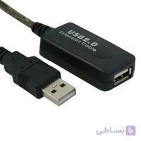 کابل افزایش طول USB 2.0 به طول 10 متر