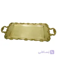 رولت خوری کنگره ای برنجی ایران کادو مدل 107b ا Irankado B107 Brass Dish