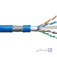 کابل شبکه لگراند Cat6 SFTP فویلدار و شیلد دار با تست چنل و پرمننت روکش PVC حلقه 500 متری کد 032759