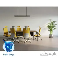 صندلی کارمندی OCM888S (پنج پر فولادی) نیلپر