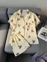 ست بلوز و شورتک کریشه طرح خرس تدی (Teddy Bear)