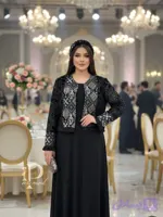کت سارافون مجلسی مشکی
