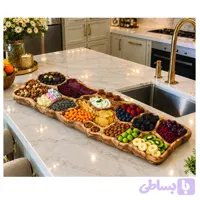 تخته سرو چوبی مدل اردوخوری میز مزه دفرم