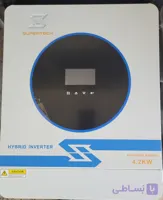 اینورتر شارژر ، سانورتر هیبریدی 4200 وات 24 ولت 120 آمپر mppt برند supertech