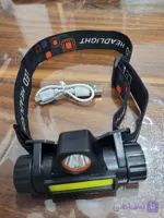 چراغ‌قوه پیشانی هدلایت شارژی High Power Head Lamp