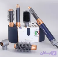 سشوار حالت دهنده مو 6 کاره انزو طرح دایسون مدل EN-4133