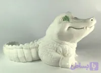 مجسمه دکوری مدل کروکودیل کاریکاتوری نشسته هامان 1
