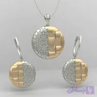 فایل سه بعدی نیم ست تراش خور طلا کد 100436