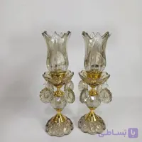 شمعدان تک گوی کریستال کد 307